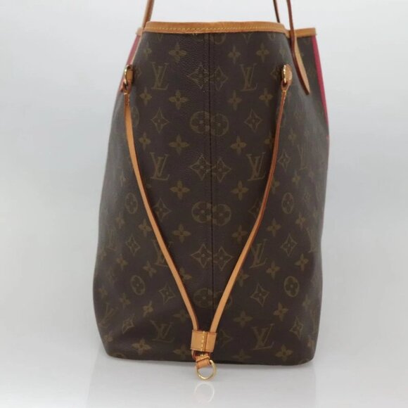 LOUIS VUITTON Monogram LV My Heritage Neverfull GM Tote Bag Red Green - Picture 3 of 14